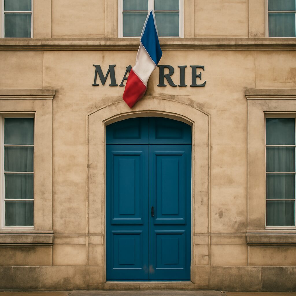 CCAS Centre Communal Action Sociale facade mairie francaise